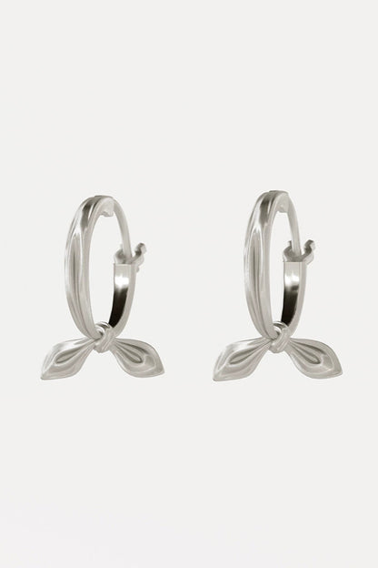 S925シングルノットニッチピアス　B4297