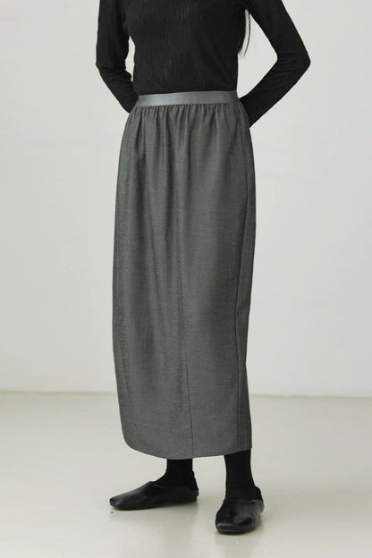 テンセルリネンコクーンランタンスカート　B4268