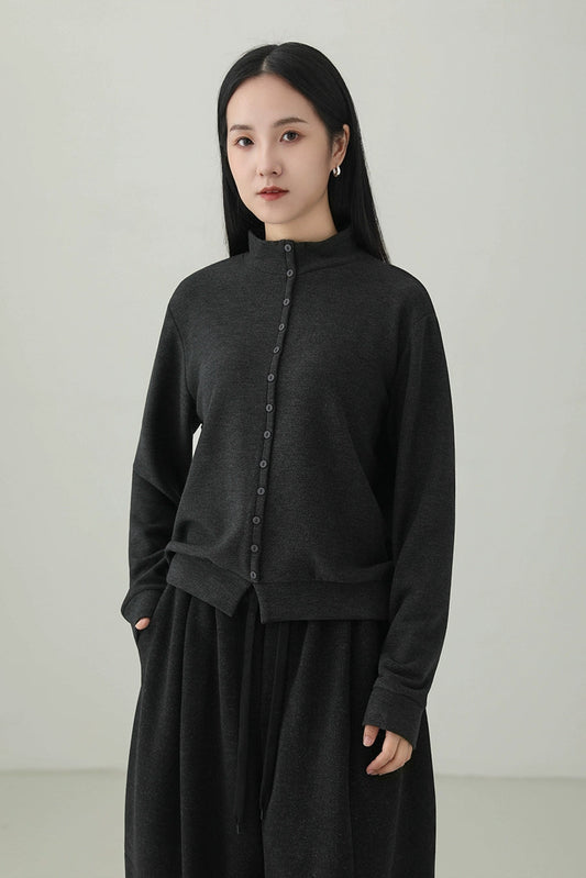 天絲雙面針織衫 B4523