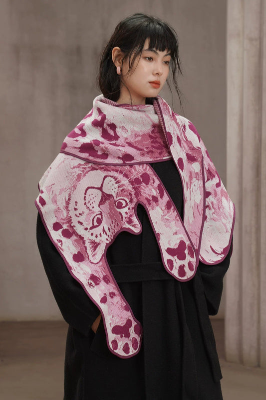 オリジナルピンクパンサーショール　B4569