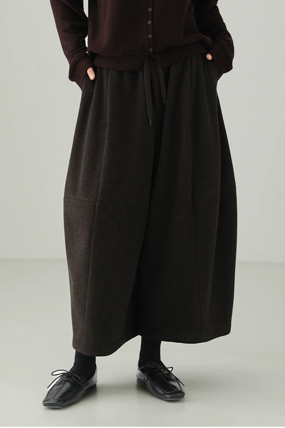 Six-Sweat 寬版七分褲 B4522