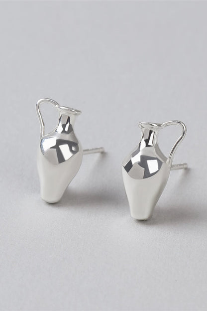 S925ソリッドドリンクフラスコピアス　B4563