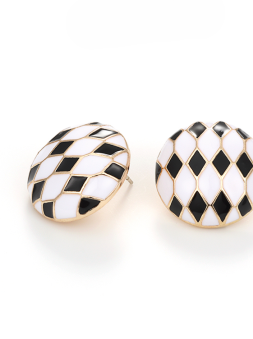 單調法式耳環 B2559