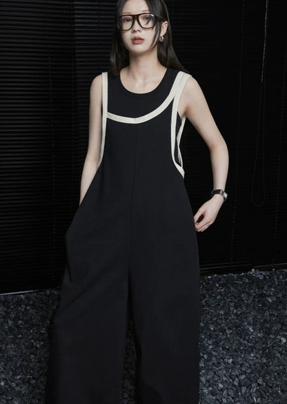 Cool loose overalls B2763