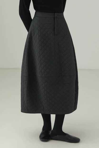 ウオームチューリップキルティングスカート　B4524