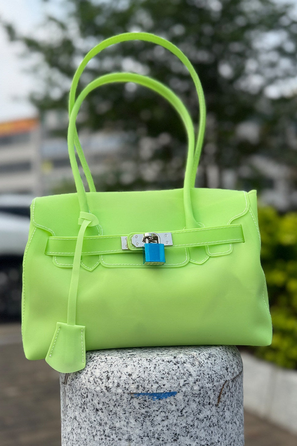 Lumiere Jelly Small Tote Bag B4803