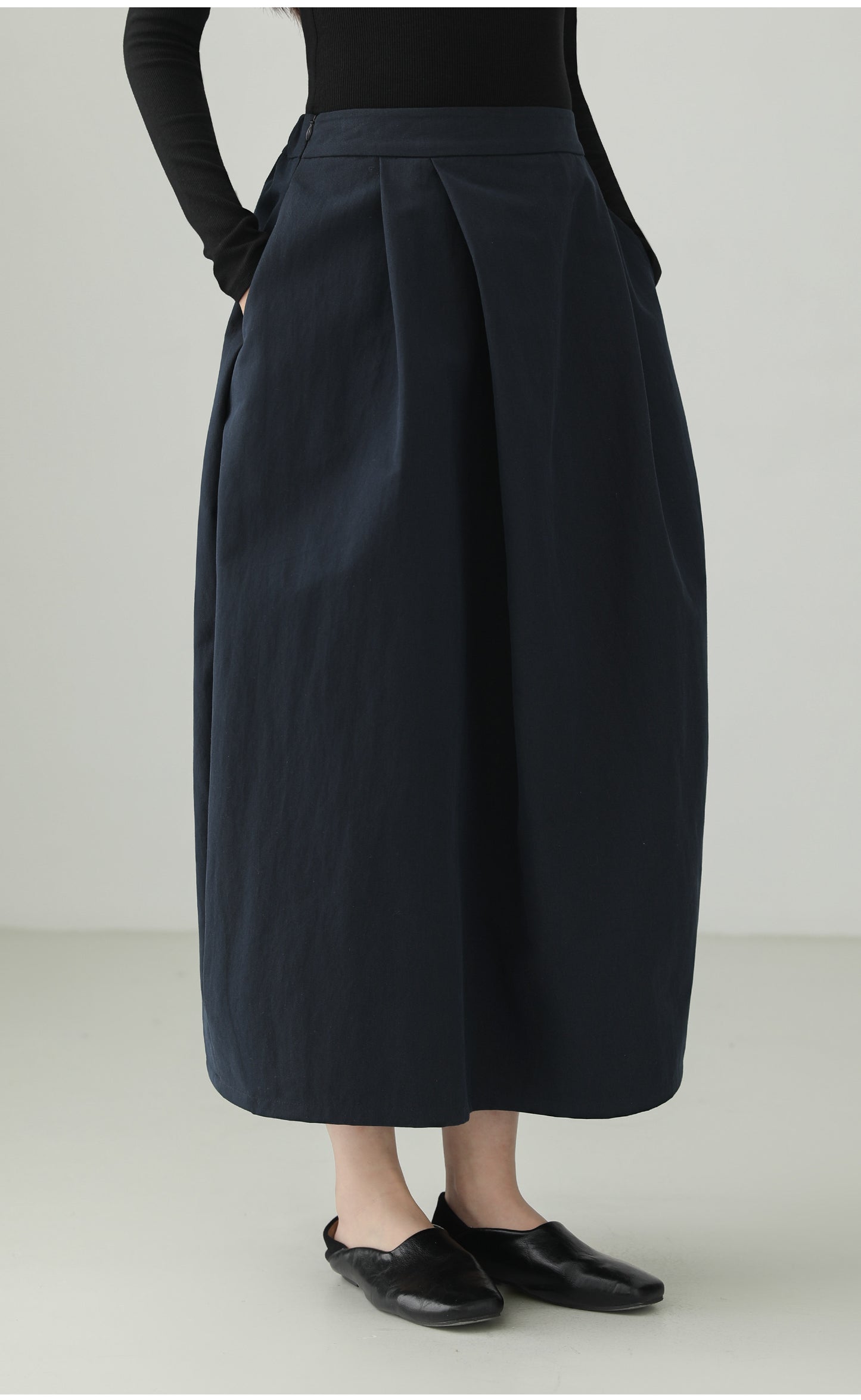 ブロケードコットンバブルスカートハイエンド　B4728