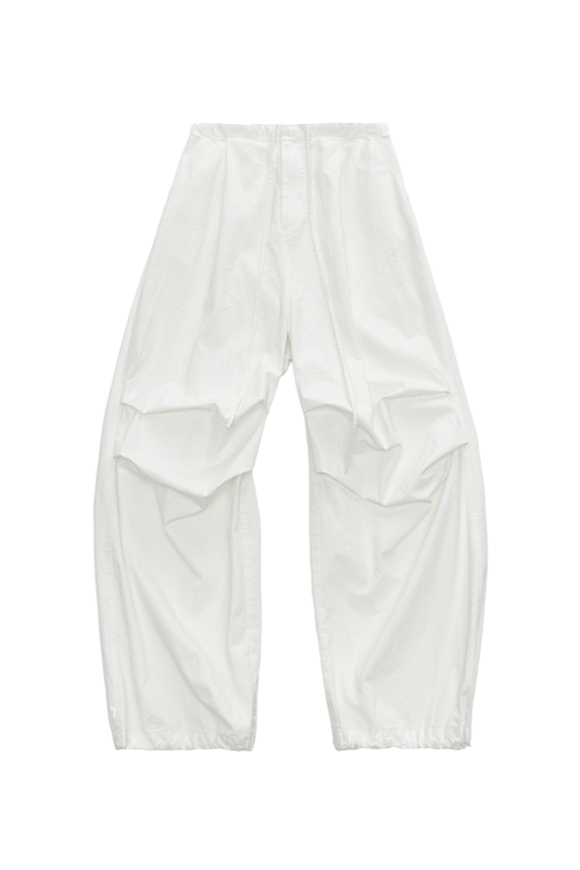 ヴィンテージダメージウオッシュ立体プリーツカーゴパンツ　B3943