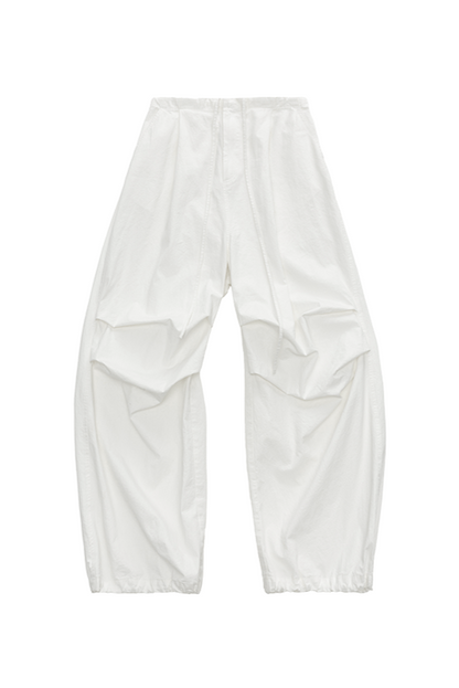 ヴィンテージダメージウオッシュ立体プリーツカーゴパンツ　B3943