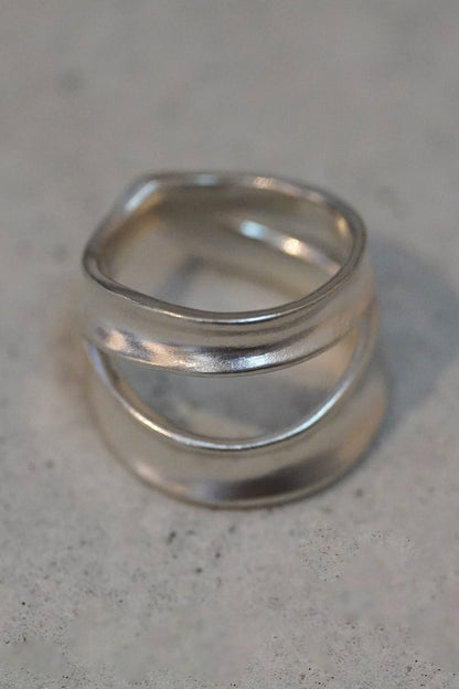 S925菱形戒指雙戒 B4232