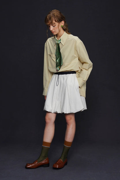 グリーンフィッシュヴィンテージ刺繡ニッチネクタイ　B4160