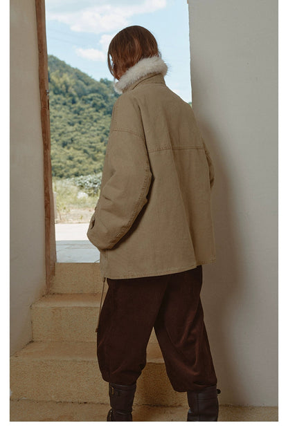 Adventure Washed Down Parka Jacket B4401