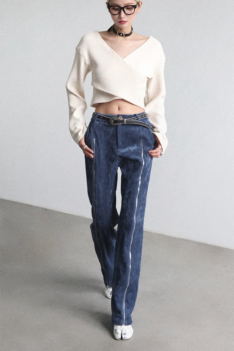 デュアルレイヤージップパンツ　B4650