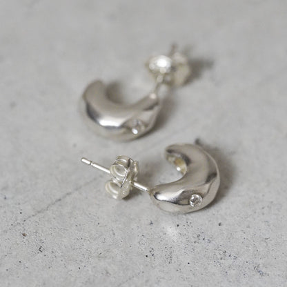 S925 簡約耳環與耳夾 B4499