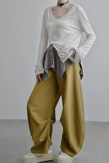 Infinity Mesh Long Sleeve Sweater B4254