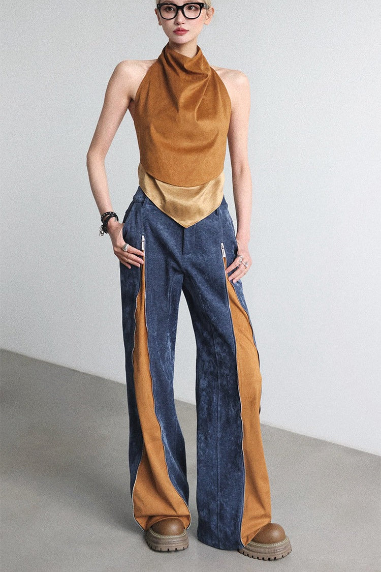 デュアルレイヤージップパンツ　B4650