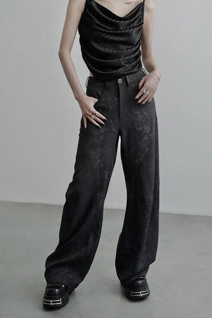 プリントスペシャルワイドパンツ　B4250