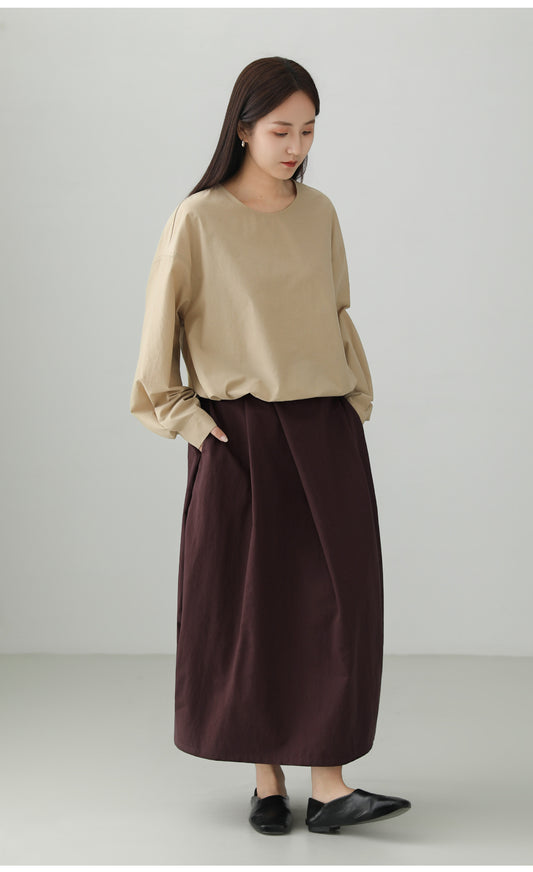 ブロケードコットンバブルスカートハイエンド　B4728