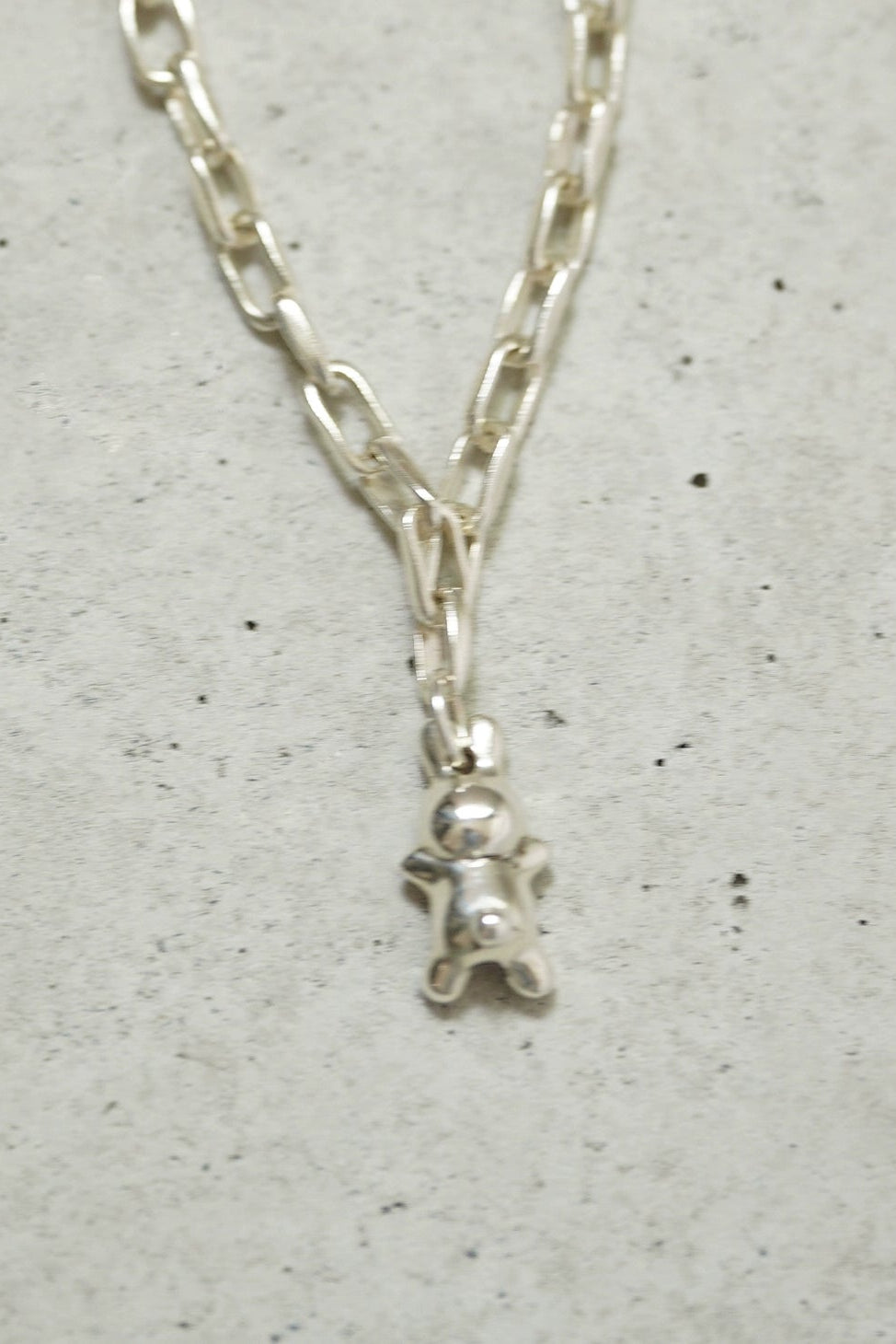 S925 Rabbit Pendant Necklace B4496