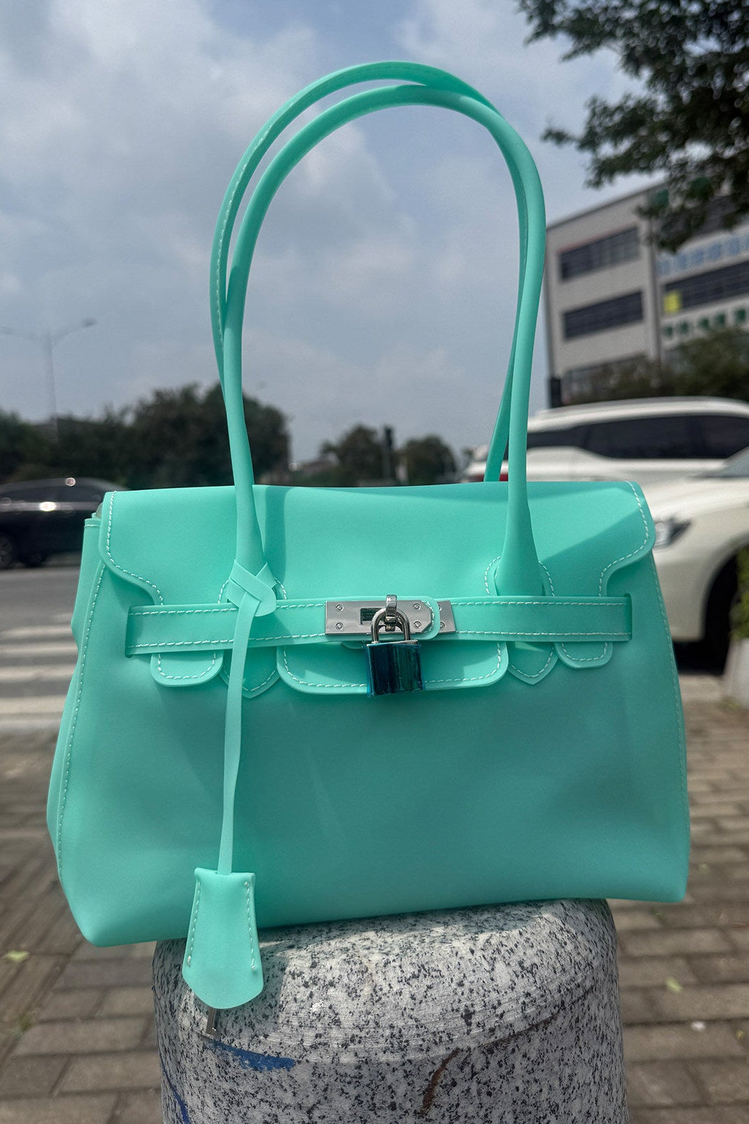 Lumiere Jelly Small Tote Bag B4803