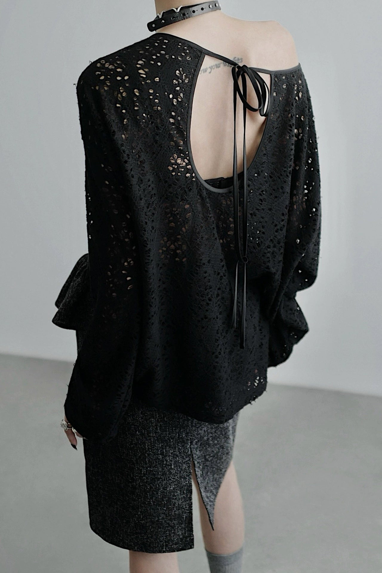 ホールロングスリーブトップス　B4259