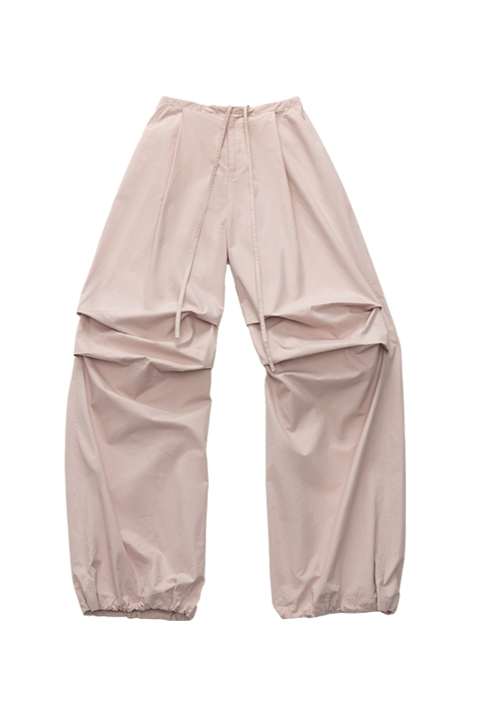 ヴィンテージダメージウオッシュ立体プリーツカーゴパンツ　B3943