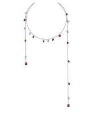 Rose long stacking necklace B2472