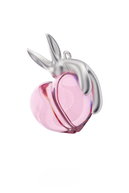 S925チェリーメルトキティピアス（シングル）　B3971