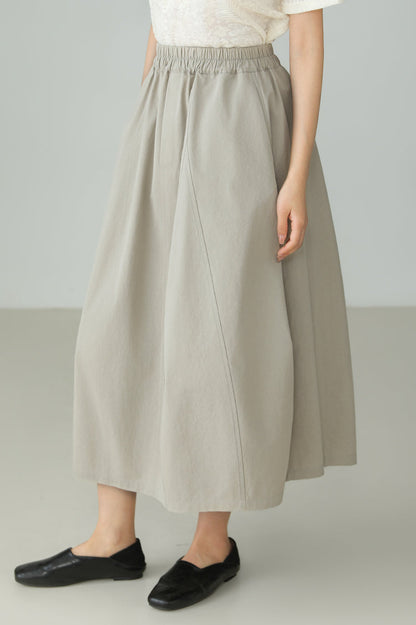 ハイカウントコットンバドスカート　B3836