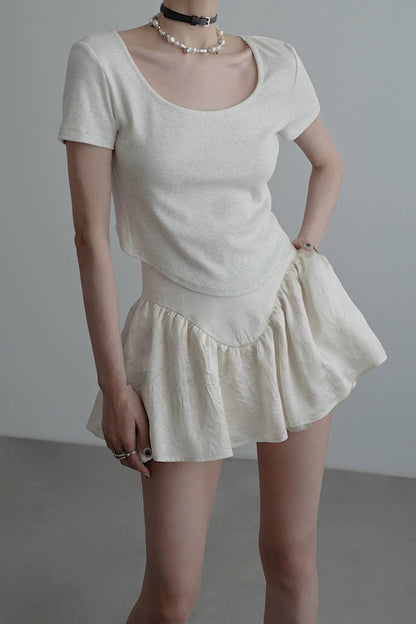 Reverse Charm Short Sleeve T-Shirt B4045