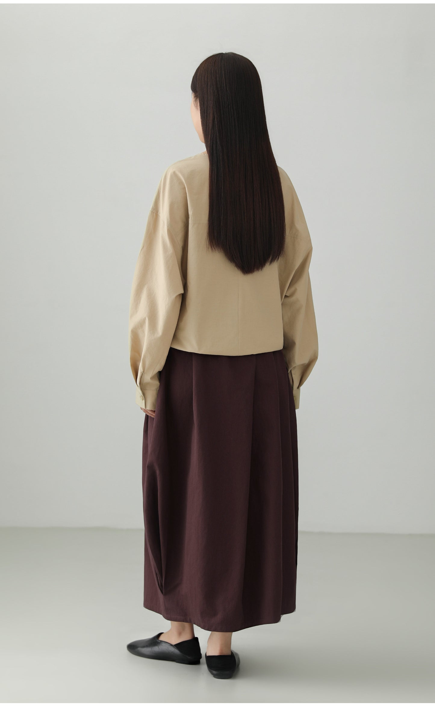 ブロケードコットンバブルスカートハイエンド　B4728