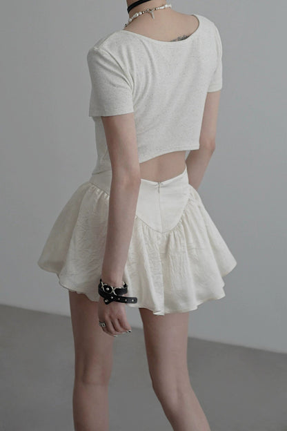 Reverse Charm Short Sleeve T-Shirt B4045