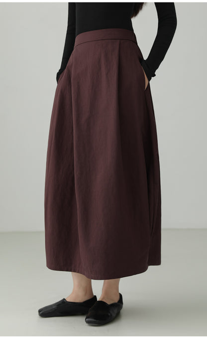 ブロケードコットンバブルスカートハイエンド　B4728