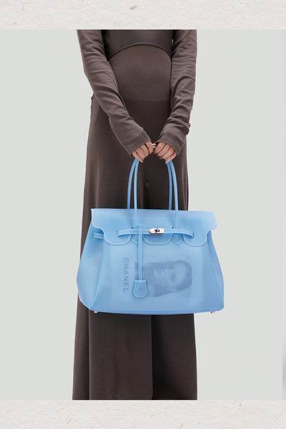 Platinum Large Tote Shoulder Bag B4801