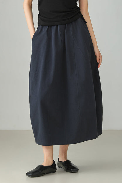 ハイカウントコットンバドスカート　B3836