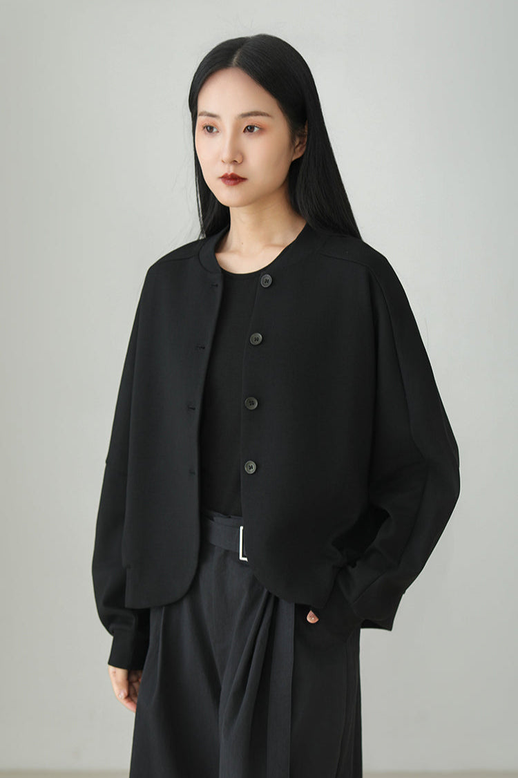 Minimalist Short Jacket B3830