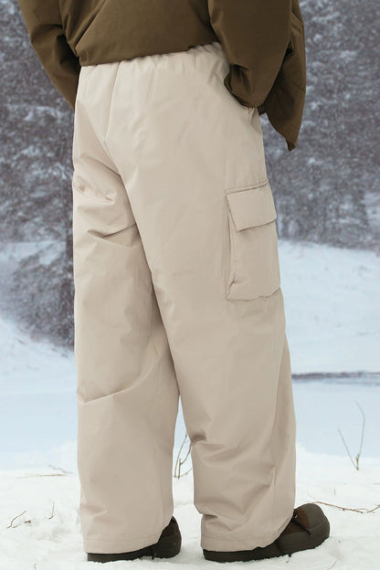 戶外寬鬆羽絨褲 B4428