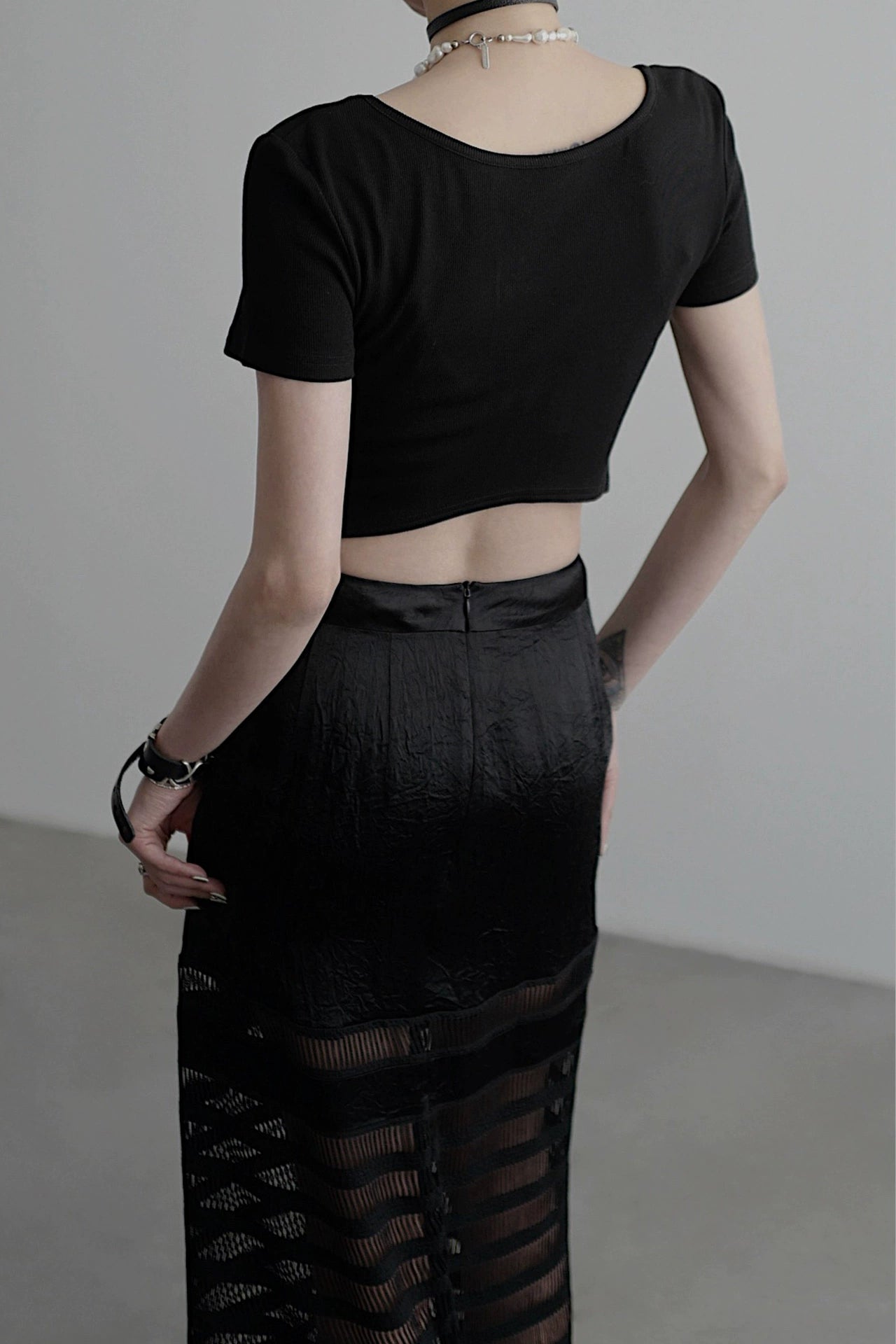 Reverse Charm Short Sleeve T-Shirt B4045