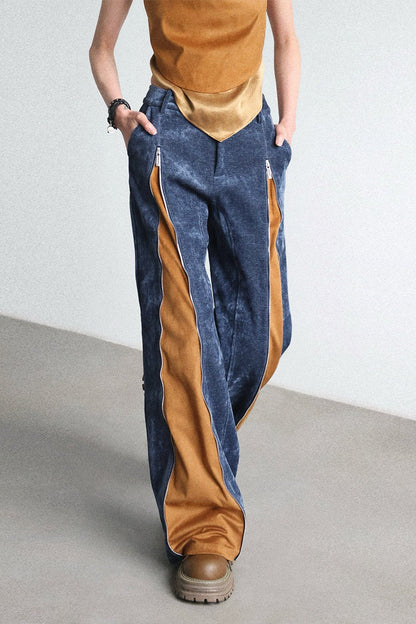 デュアルレイヤージップパンツ　B4650