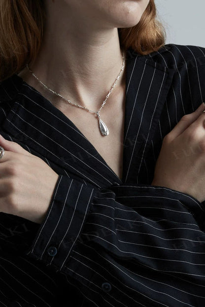 S925 百搭項鍊、吊墜和耳環 B4227