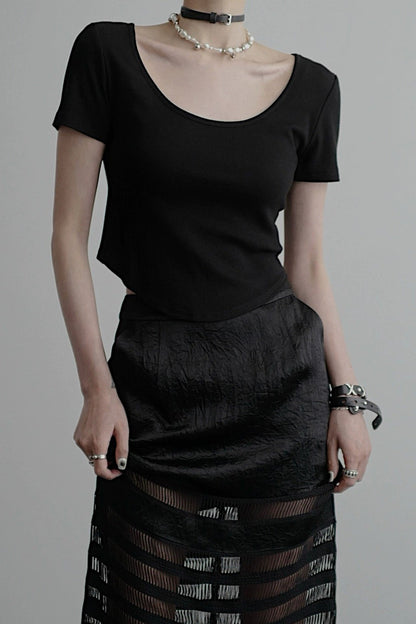 Reverse Charm Short Sleeve T-Shirt B4045