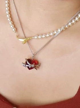 Love element necklace B2621