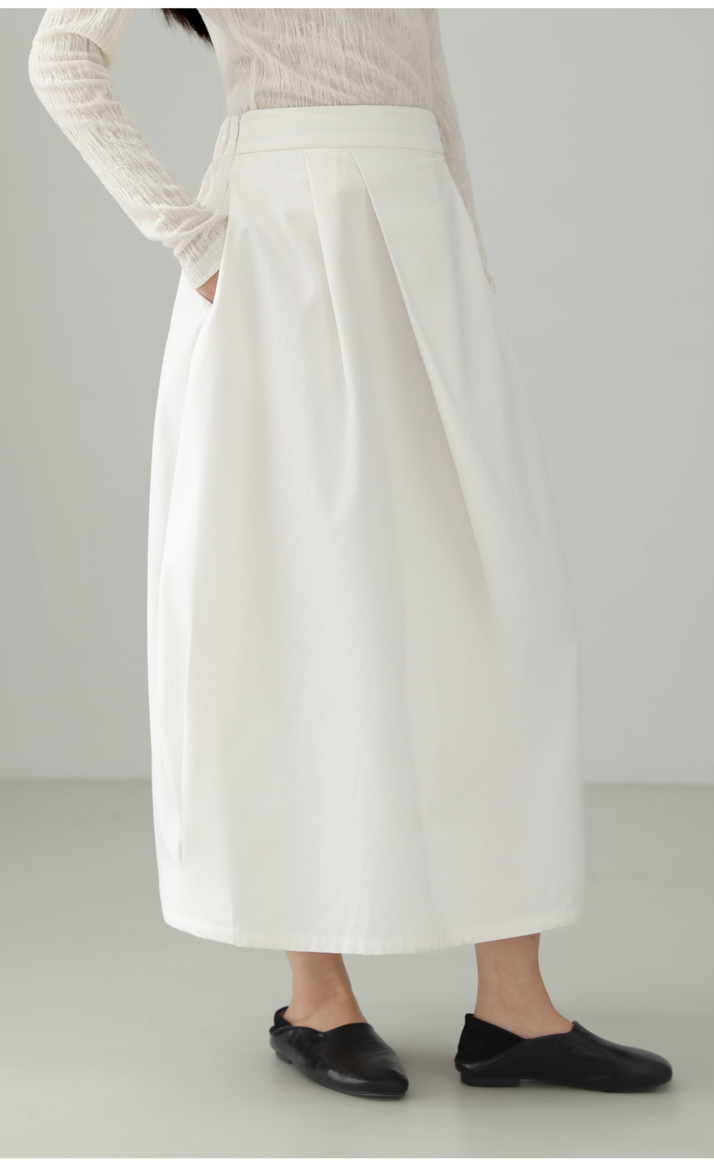 ブロケードコットンバブルスカートハイエンド　B4728