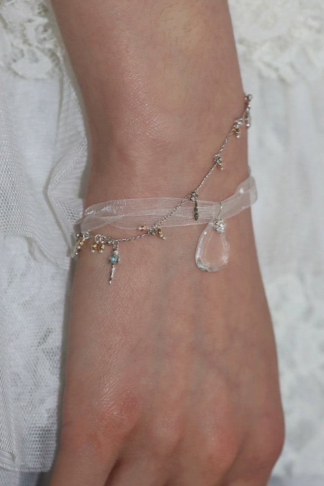 S925スウィートドリームスフラグメントブレスレット　B4072