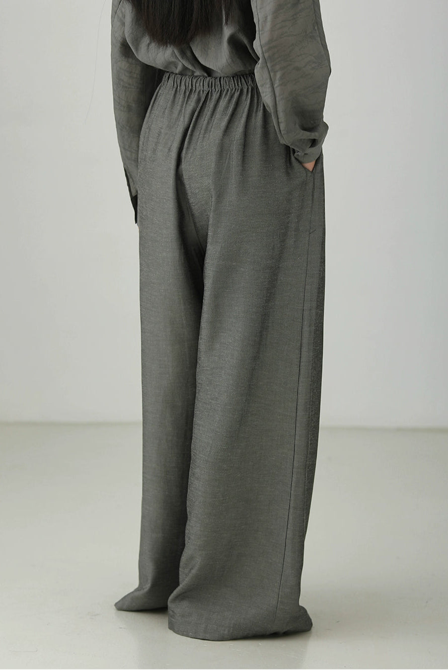 テンセルリネンワイドパンツ　B4266