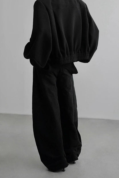 Stylish wide pants B4345