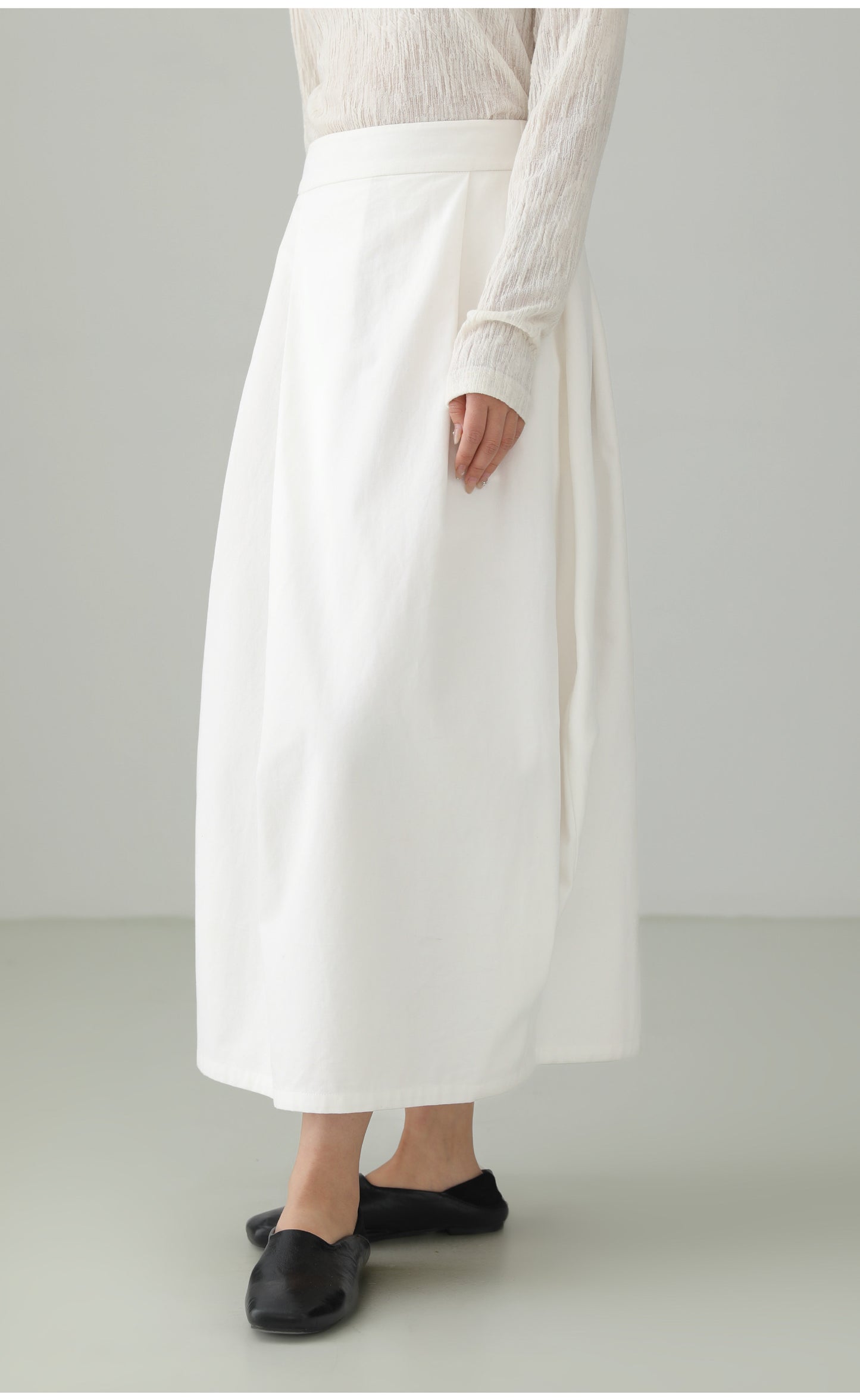 ブロケードコットンバブルスカートハイエンド　B4728