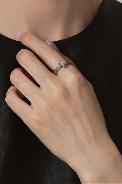 S925トリプルラップハイエンドリング　B4719