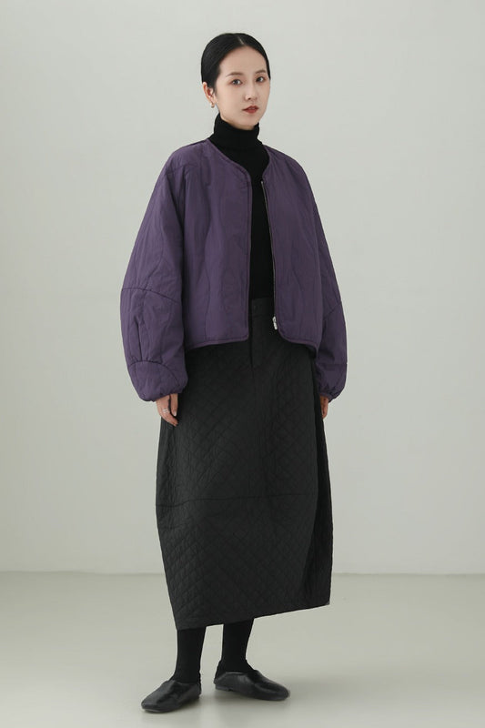 Warm Tulip Quilted Skirt B4524