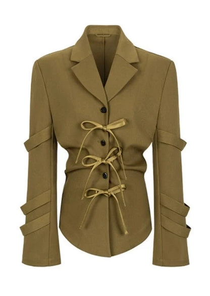 Hoop knot purse jacket B2531